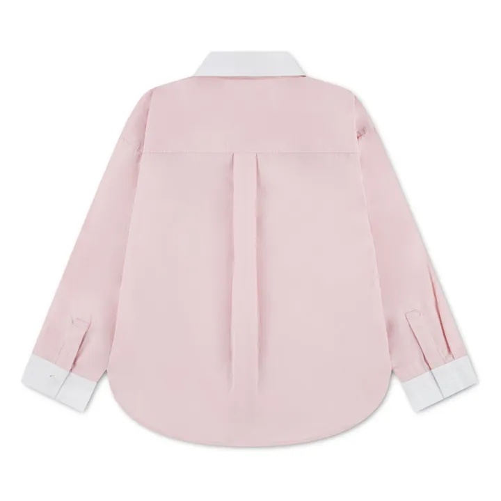 Camisa L Algodón orgánico | Rosa Pálido- Imagen del producto n°3