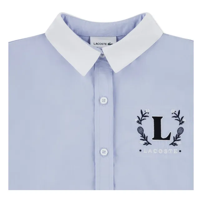 Camisa L Algodón orgánico | Azul Claro