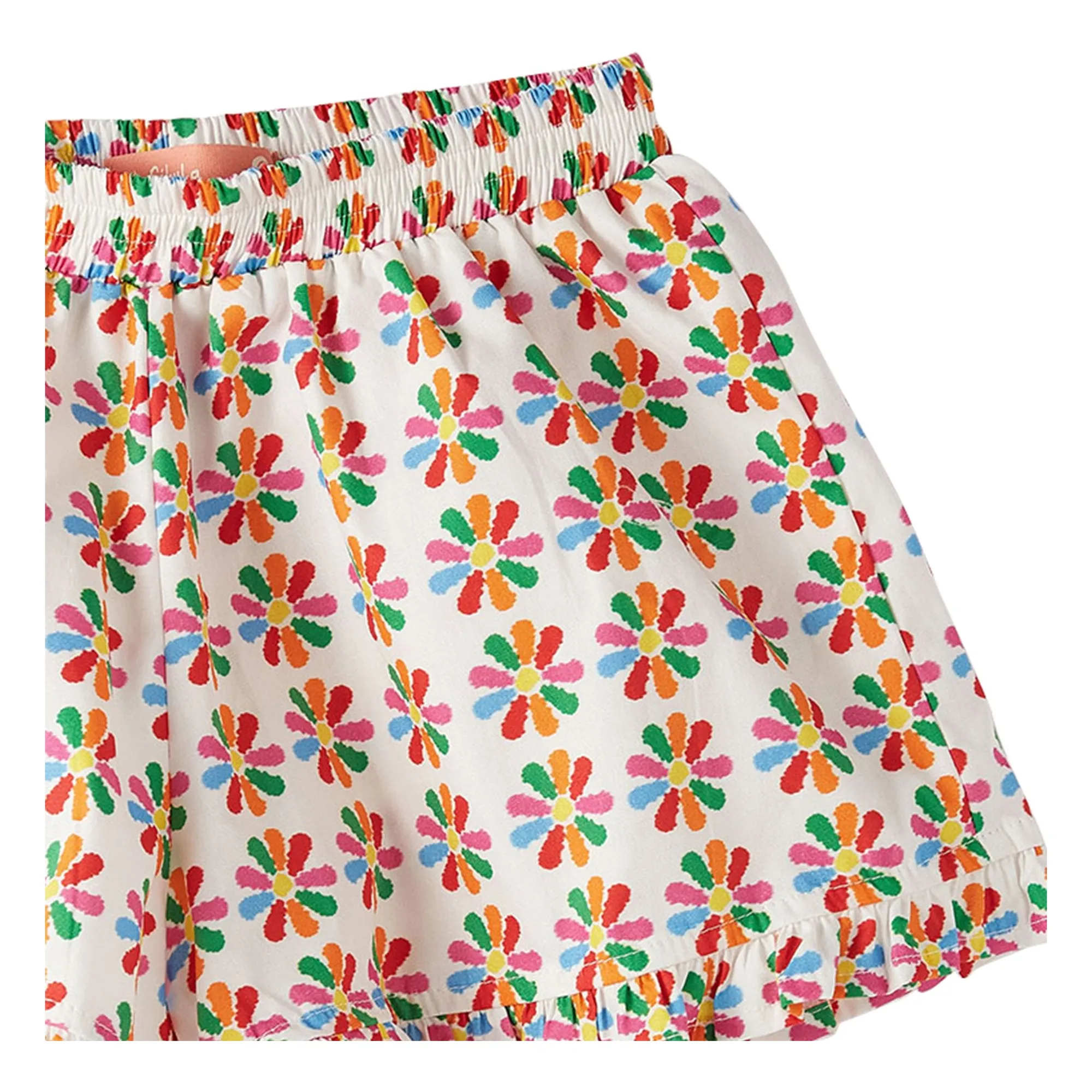Short Volants Moulin à Vent | Blanc- Image produit n°3