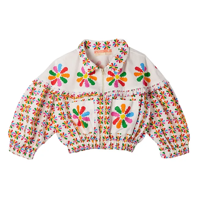 Chaqueta con volantes Windmill | Blanco