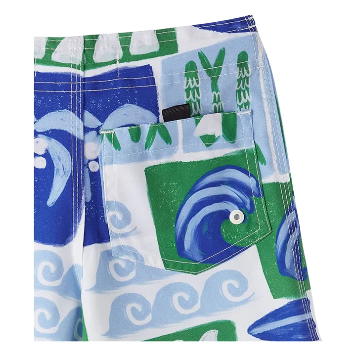 Bañador Rio Vagues | Azul- Imagen del producto n°4