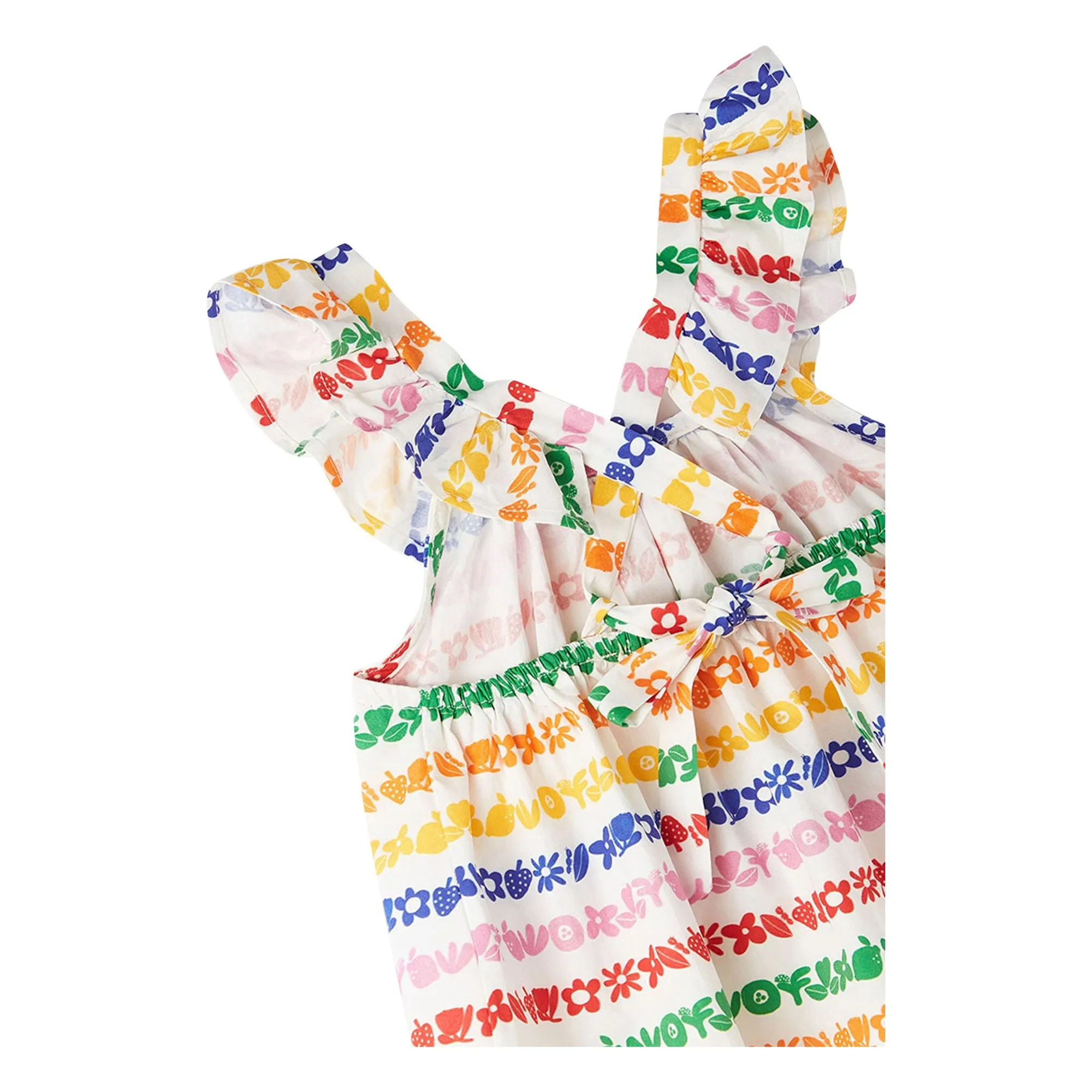 Top Jardin Rayé | Blanc- Image produit n°3