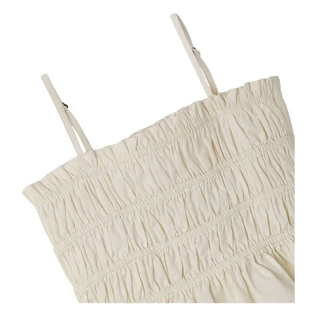 Top Volants Froncé | Blanc