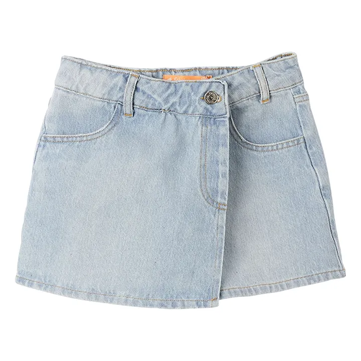 Falda corta vaquera | Azul Claro- Imagen del producto n°0