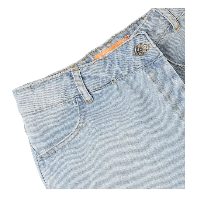 Jupe Short Denim | Bleu Clair