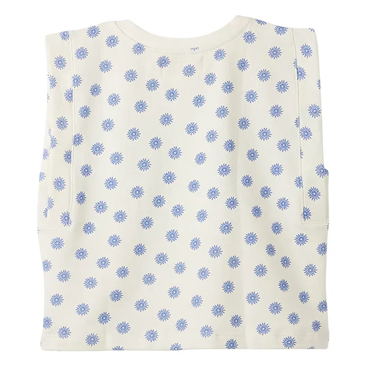 Sudadera sin mangas Soleils Molton | Blanco- Imagen del producto n°4