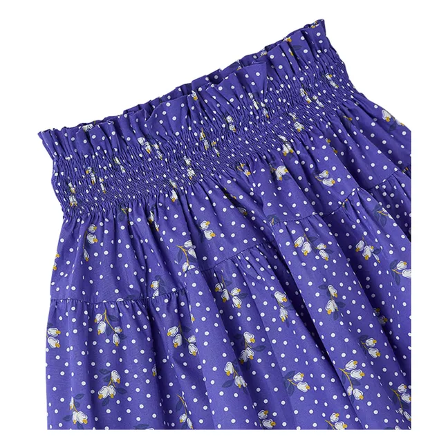 Ruffled skirt | Blue