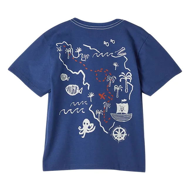 T-shirt Pieuvre | Bleu marine