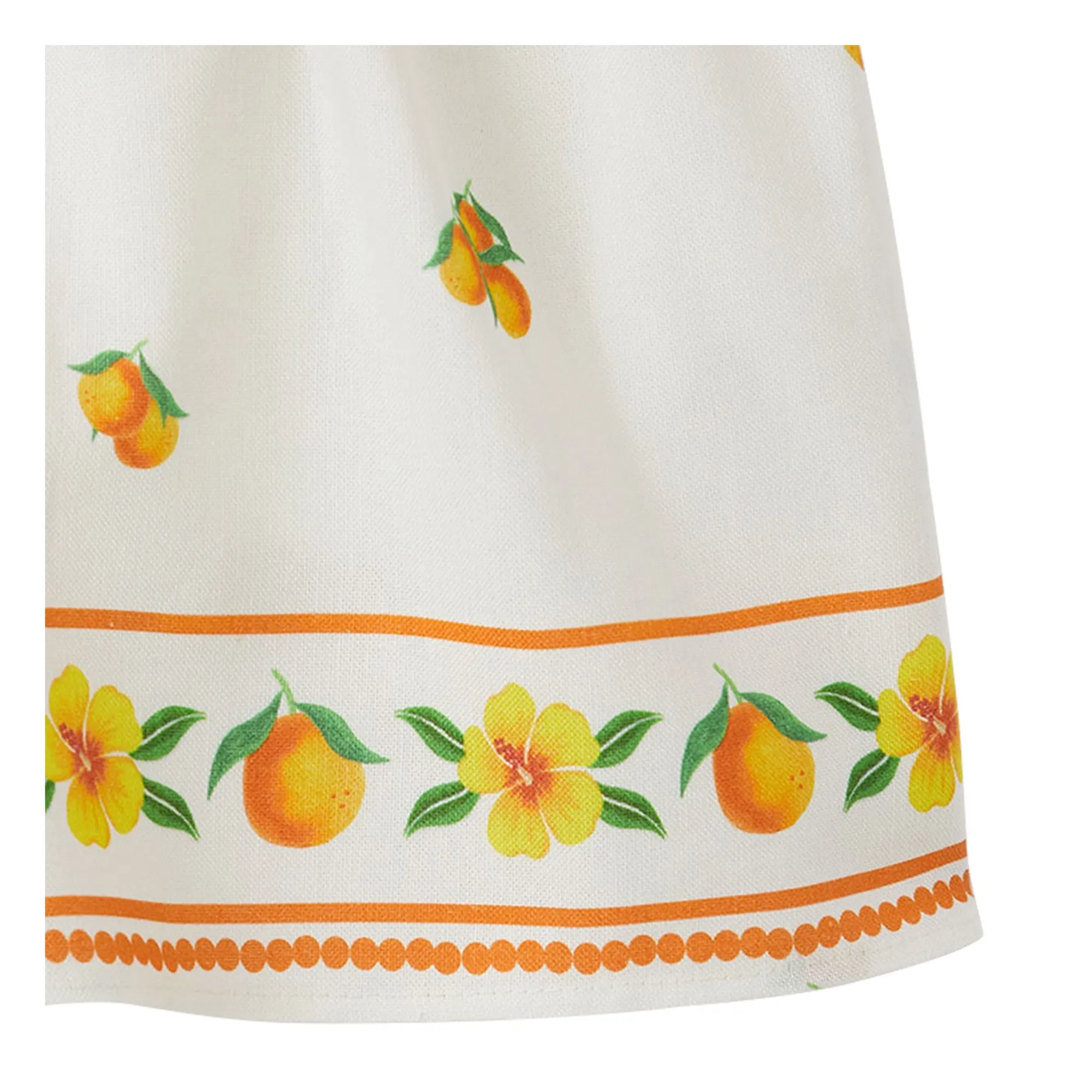 Short Cordon Oranges | Blanc- Image produit n°2