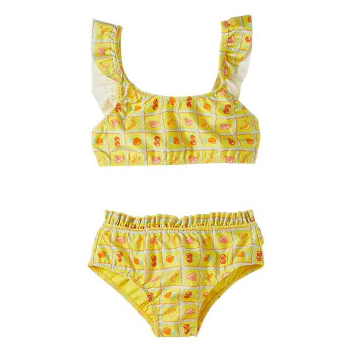 Maillot de Bain 2 Pièces Bonbons | Jaune- Image produit n°0