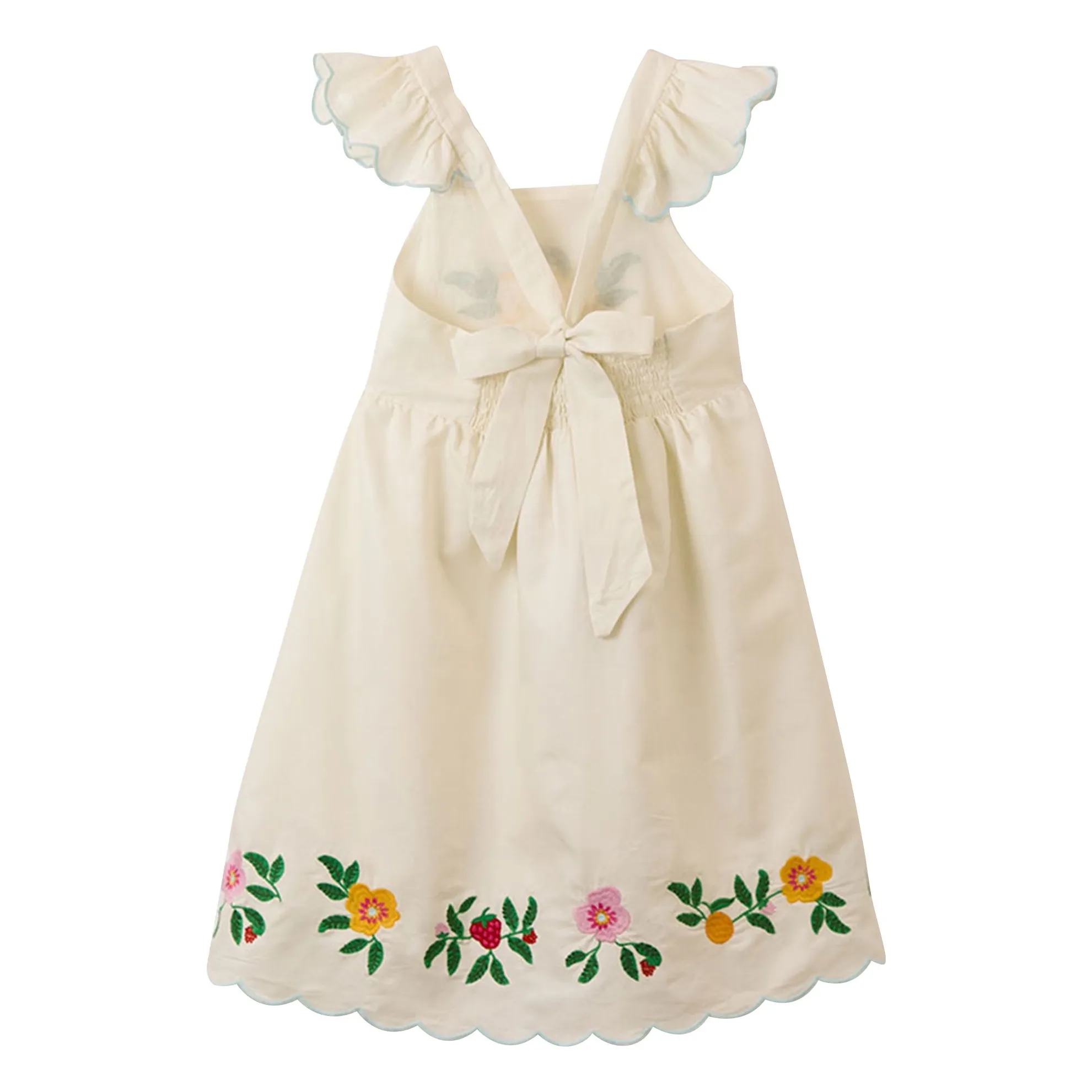 Robe Citrons | Blanc- Image produit n°5