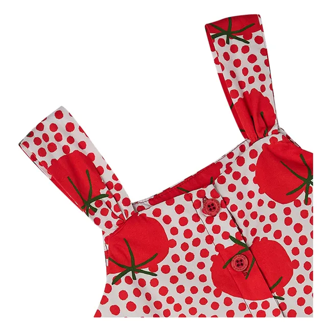 Top con volantes Tomato Pea | Rojo