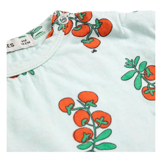 T-shirt Tomates Coton Bio | Bleu pâle