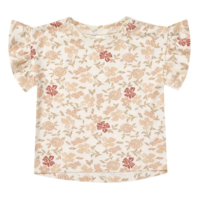 Camiseta Flower | Crudo