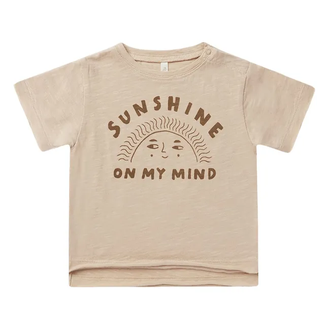 Sunshine On My Mind T-Shirt | Oatmeal