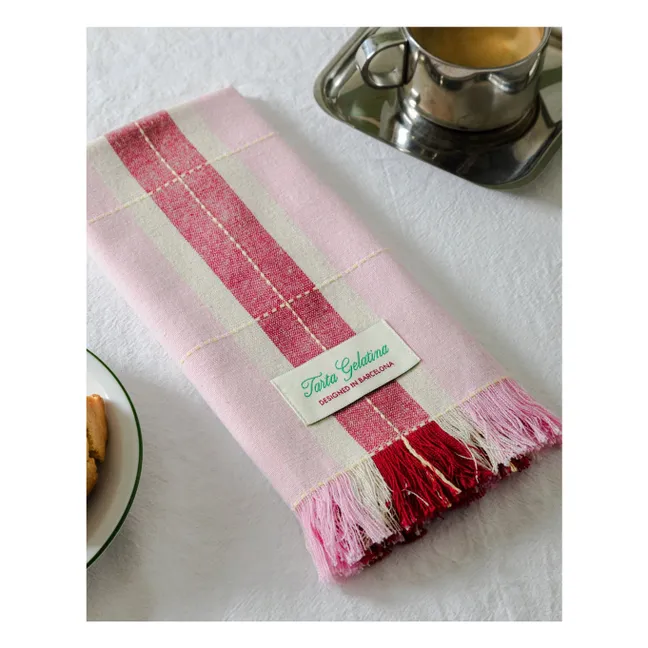 Organic cotton napkins - Set of 2 | Pink