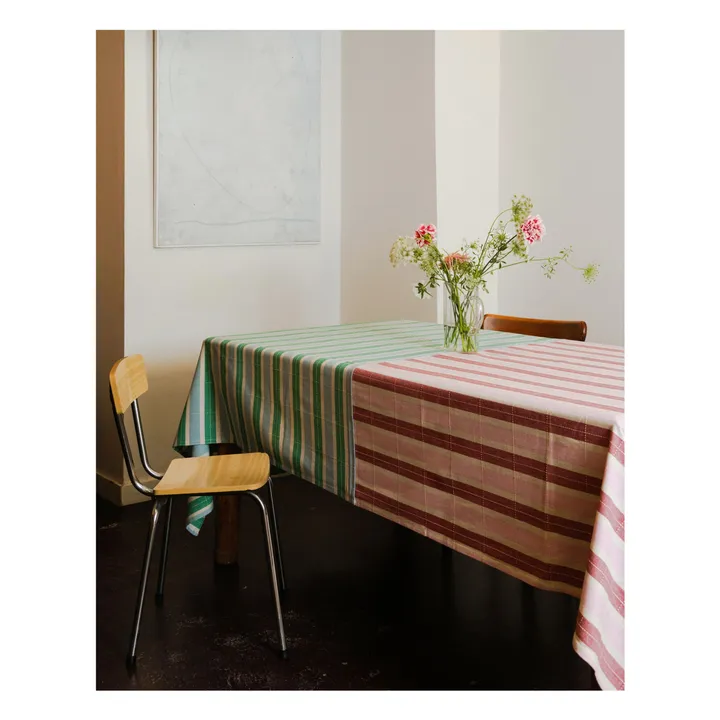 Nappe en coton bio | Vert- Image produit n°1