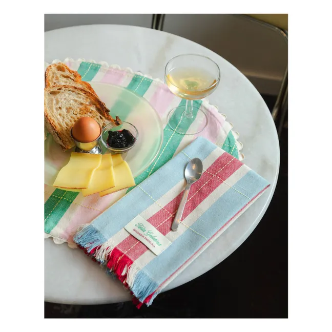 Organic cotton placemats - Set of 2 | Green