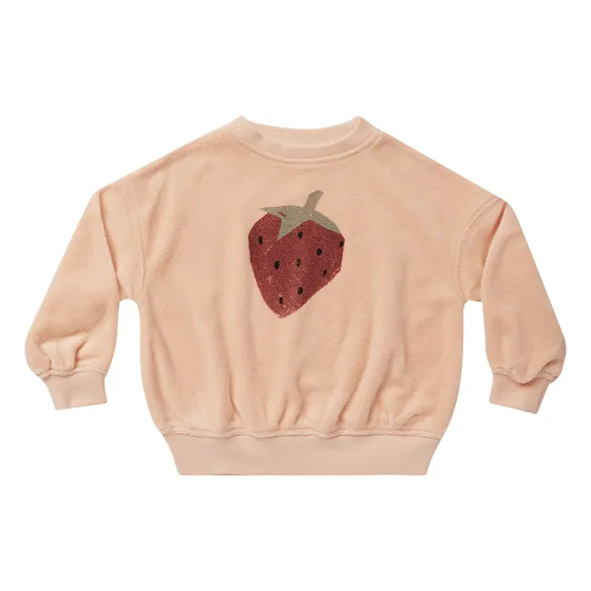 Sweatshirt Erdbeere | Apricot