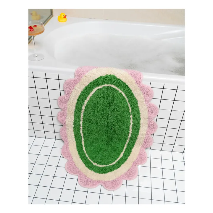 Tapis de bain Carmen | Vert- Image produit n°2