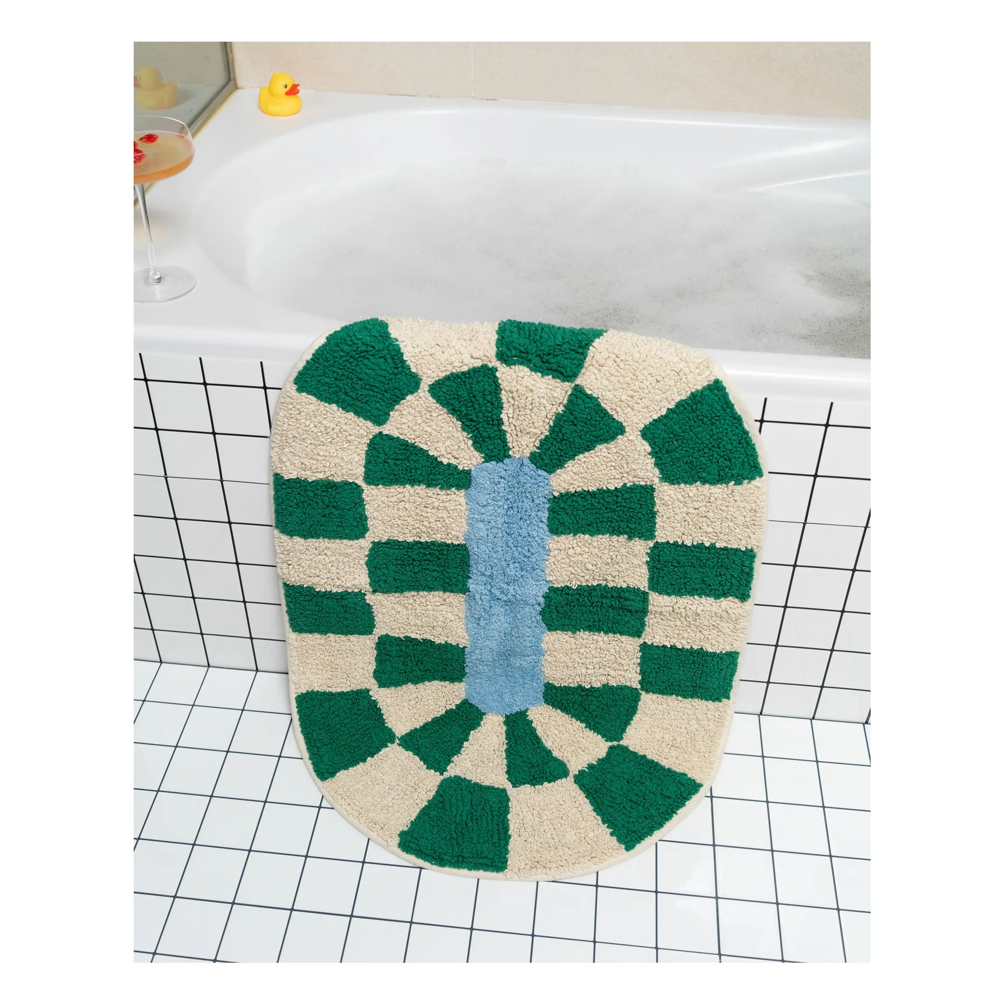 Tapis de bain Rita | Vert- Image produit n°2