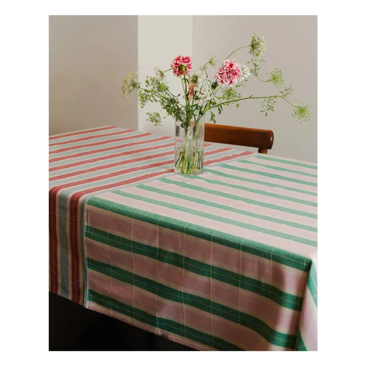 Nappe en coton bio | Bleu- Image produit n°2