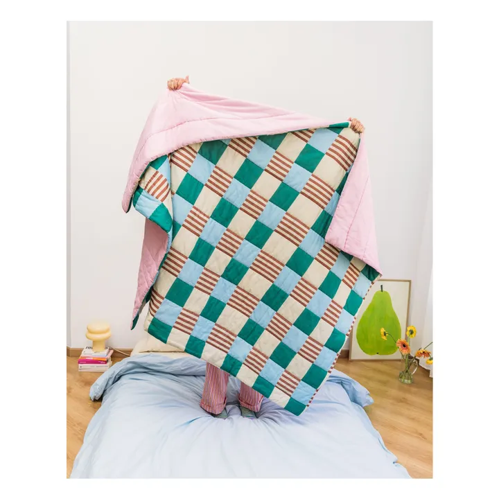 Playground reversible throw | Green- Product image n°4