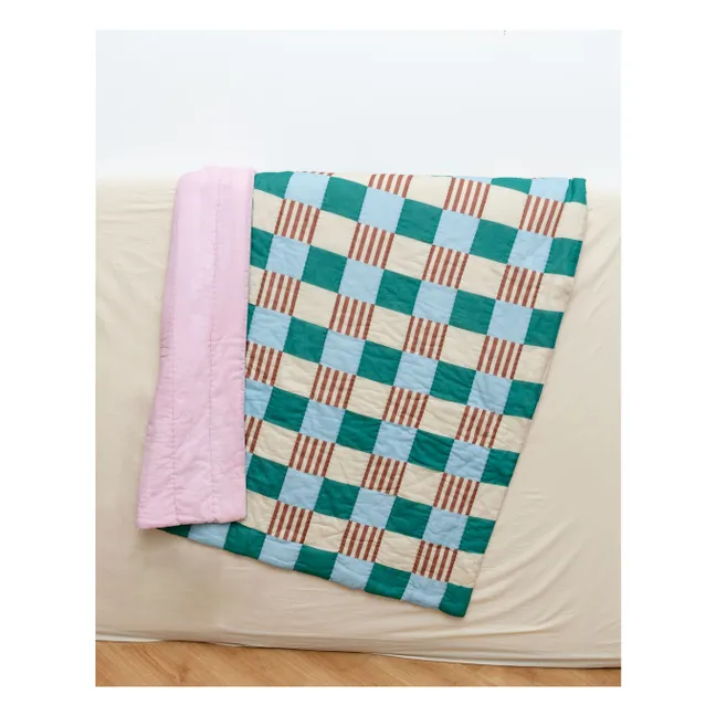 Colcha reversible Playground | Verde