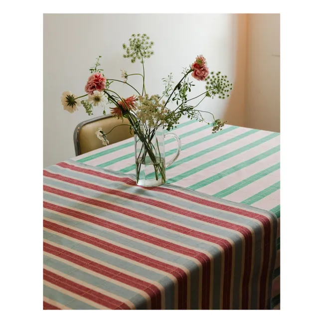 Mantel de algodón ecológico | Azul