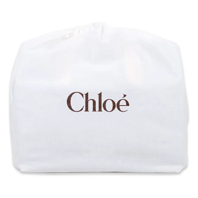 Sac à Langer Logo | Beige rosé