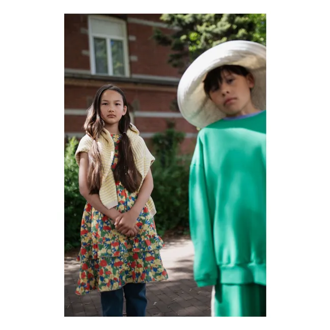 Cozydrop Oversized Sweat Algodón orgánico | Verde