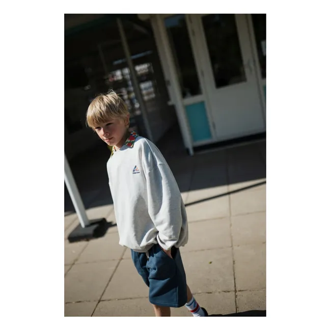 Short Jogger Coton Bio | Bleu foncé