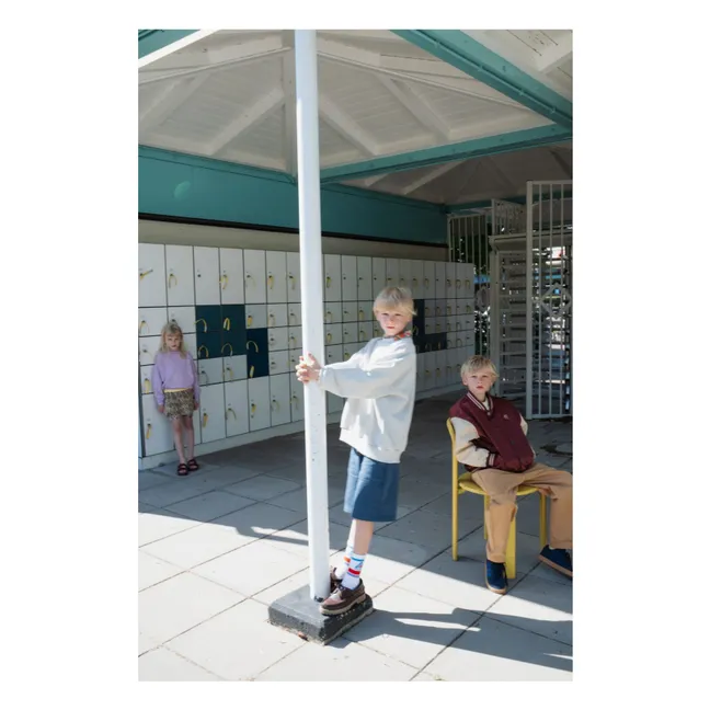 Short Jogger Coton Bio | Bleu foncé