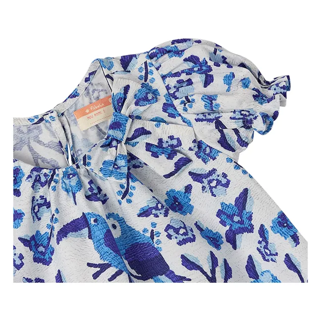 Pelele Jardin de Fleurs | Azul