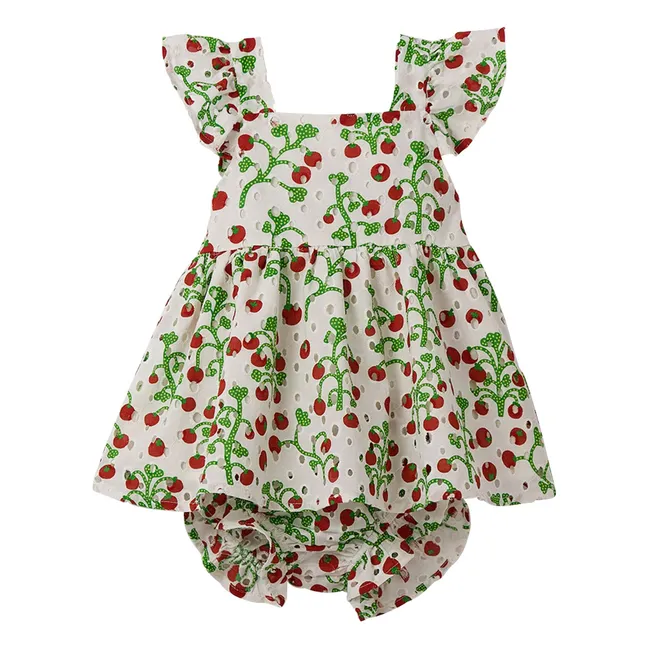 Vestido Tomato Ruffle | Blanco