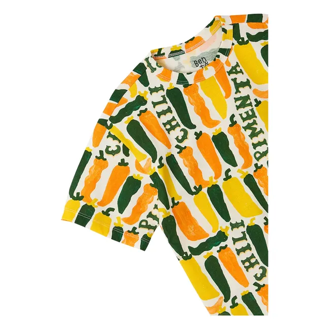 Camiseta Peppers | Amarillo