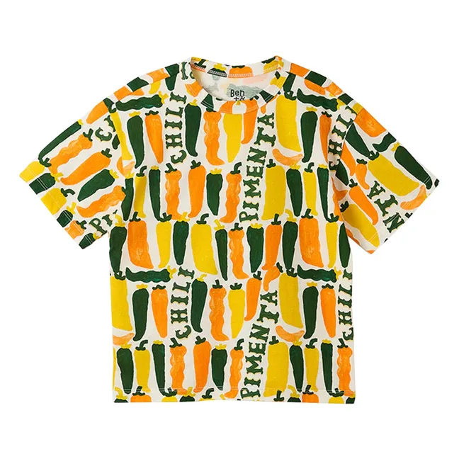 Camiseta Peppers | Amarillo