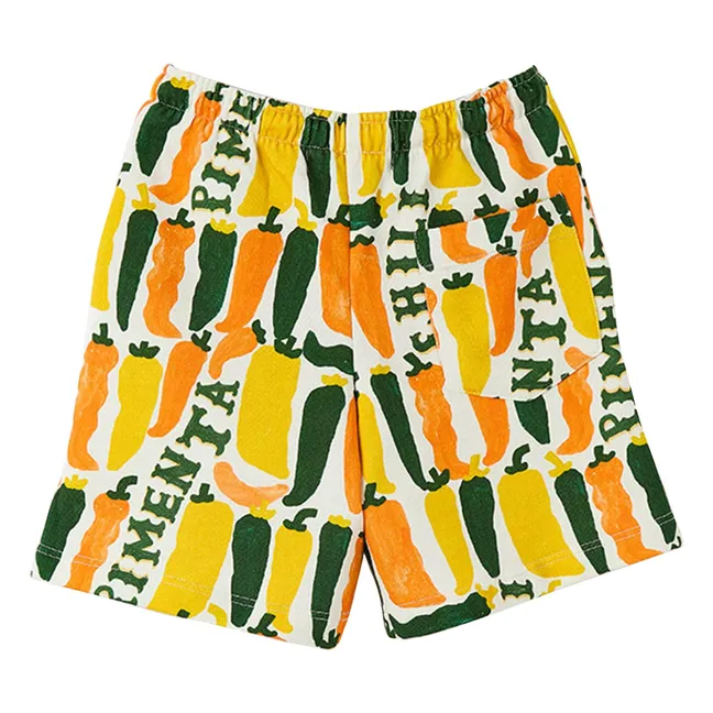 Pantalón corto polar Peppers | Amarillo