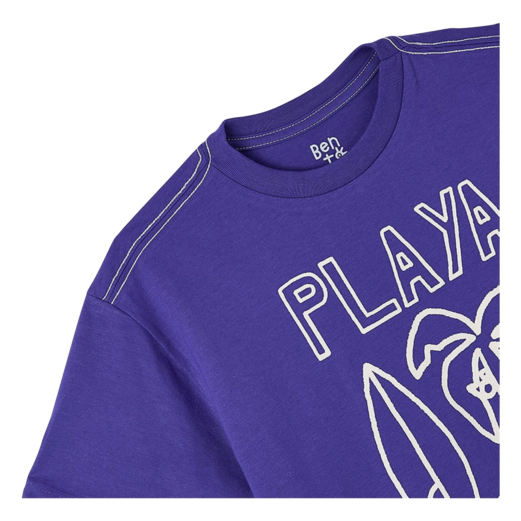 T-shirt Playa | Bleu marine- Image produit n°3