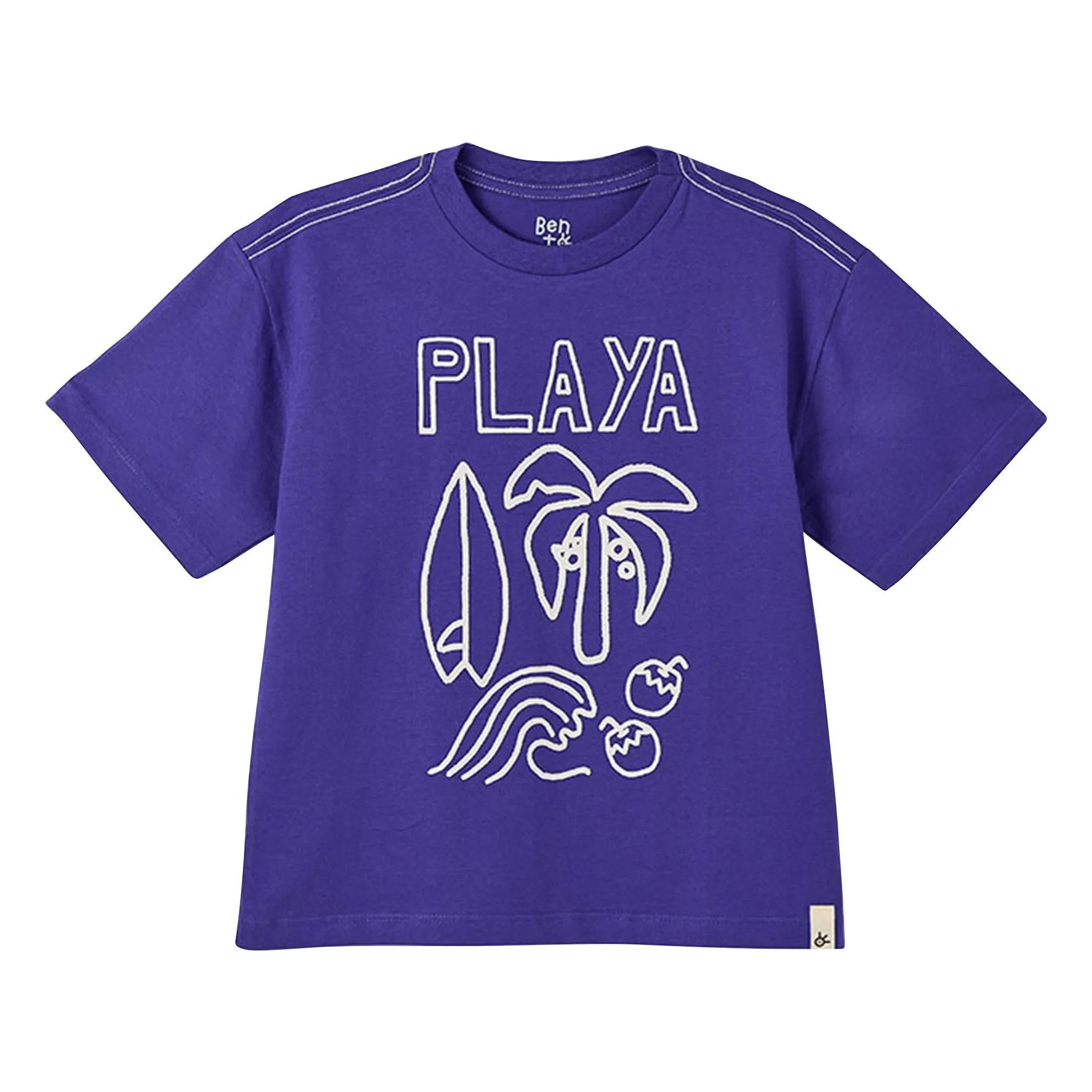 T-shirt Playa | Bleu marine- Image produit n°0