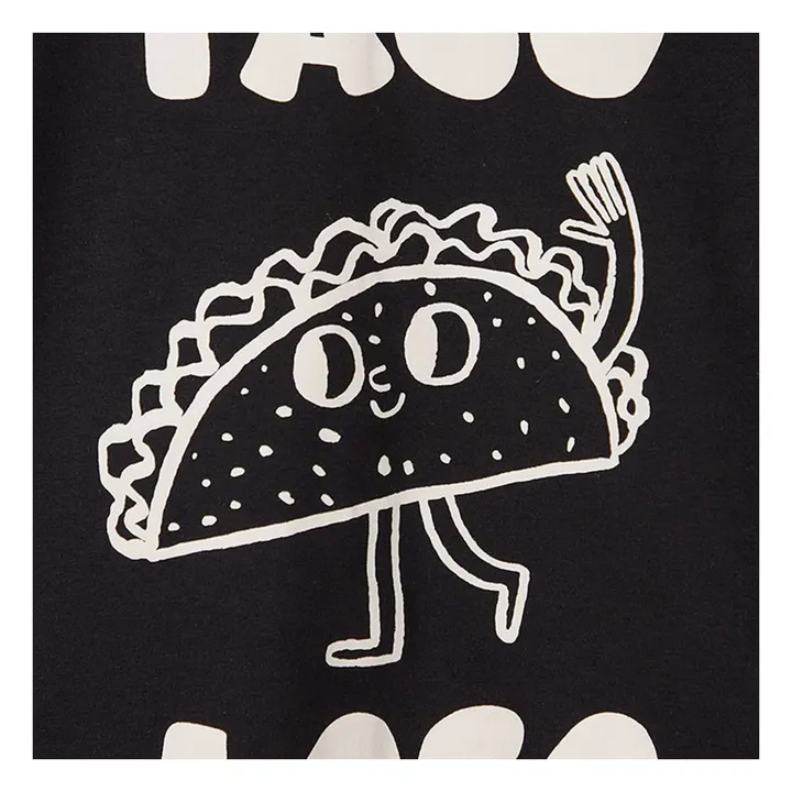 T-shirt Taco Loco | Noir- Image produit n°2