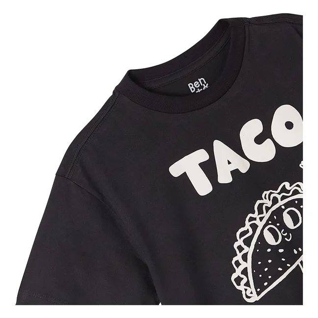T-shirt Taco Loco | Noir