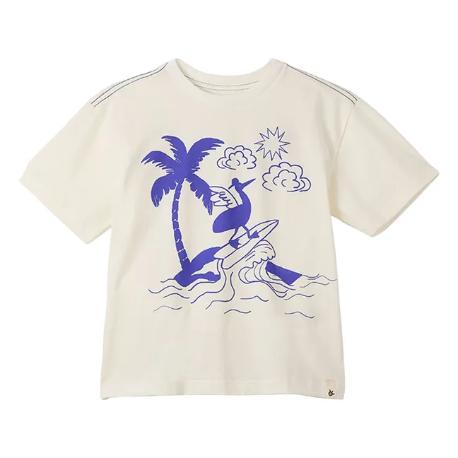 T-shirt Surf | Blanc