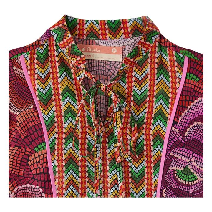 Vestido Nina Fleurie | Rojo- Imagen del producto n°2