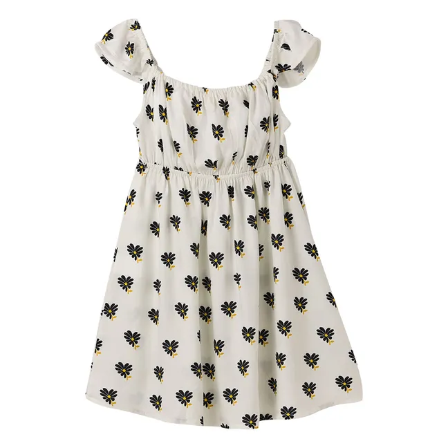 Robe Fleurie | Blanc