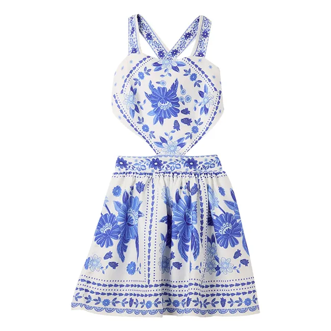Cut Fleurs dress | Blue