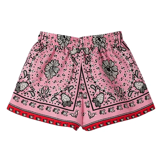 Short Cord Bandana | Pink