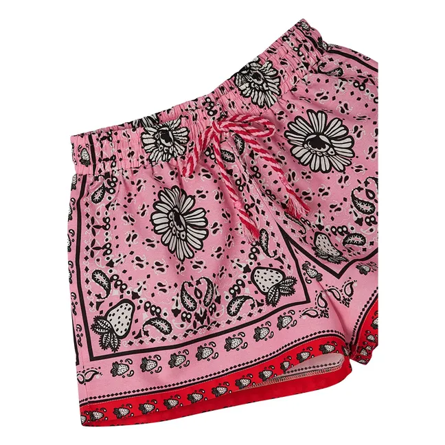 Short Cord Bandana | Pink