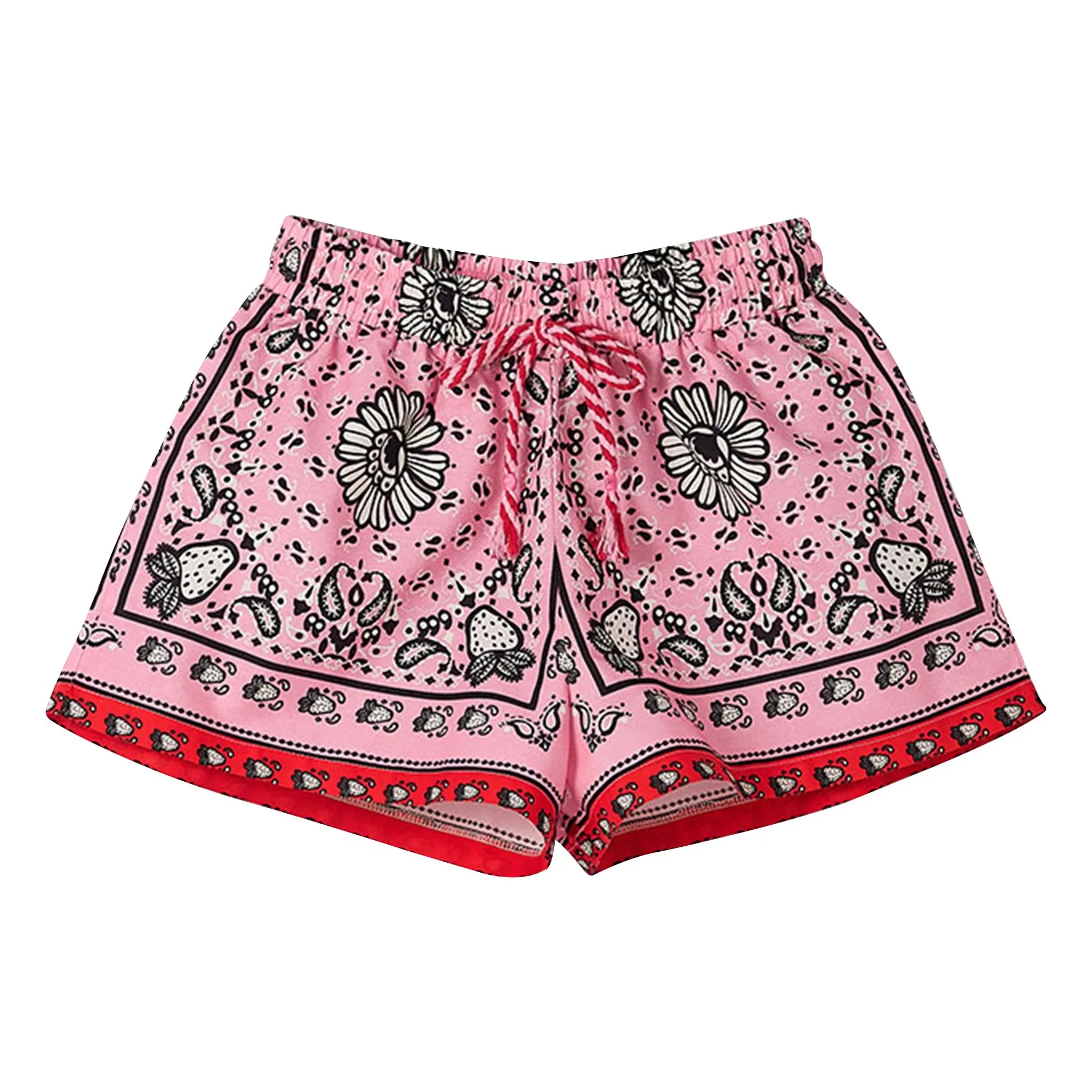 Short Cordon Bandana | Rose- Image produit n°0