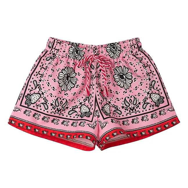 Short Cordon Bandana | Rose